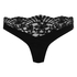 Poppy thong, Svart