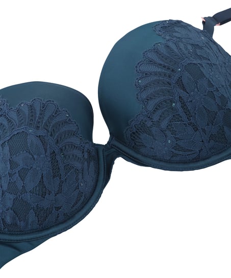 Polstret spile-BH Josien, Blå