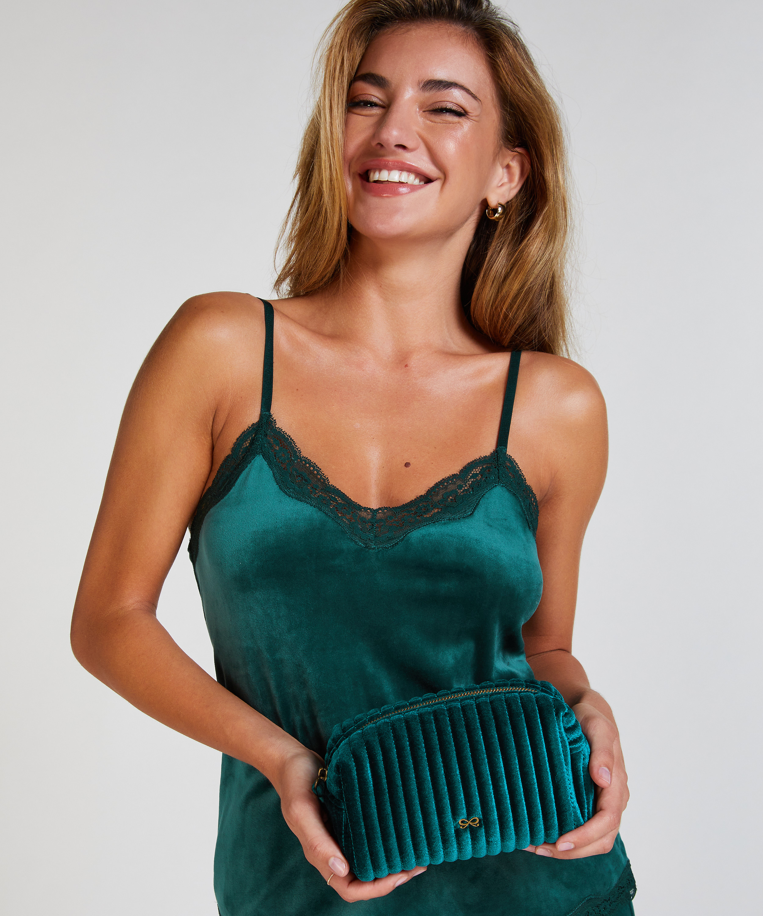 Sminkeveske, Grønn, main