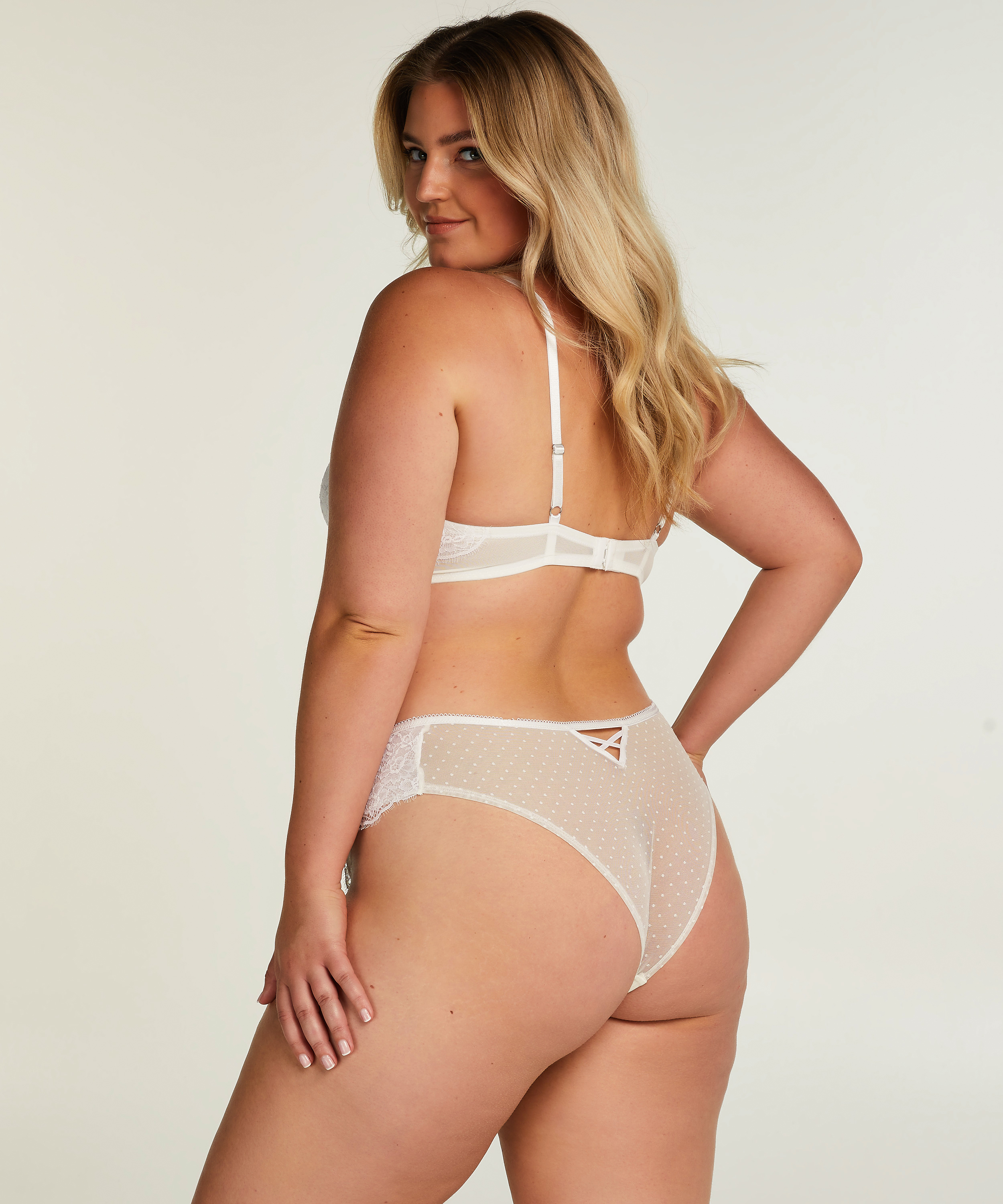 Jolie Brasiliansk truse, Hvit, main