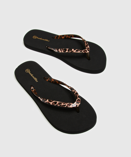 Fancy flip-flops, Svart