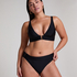 Luna triangle bikinitopp, Svart