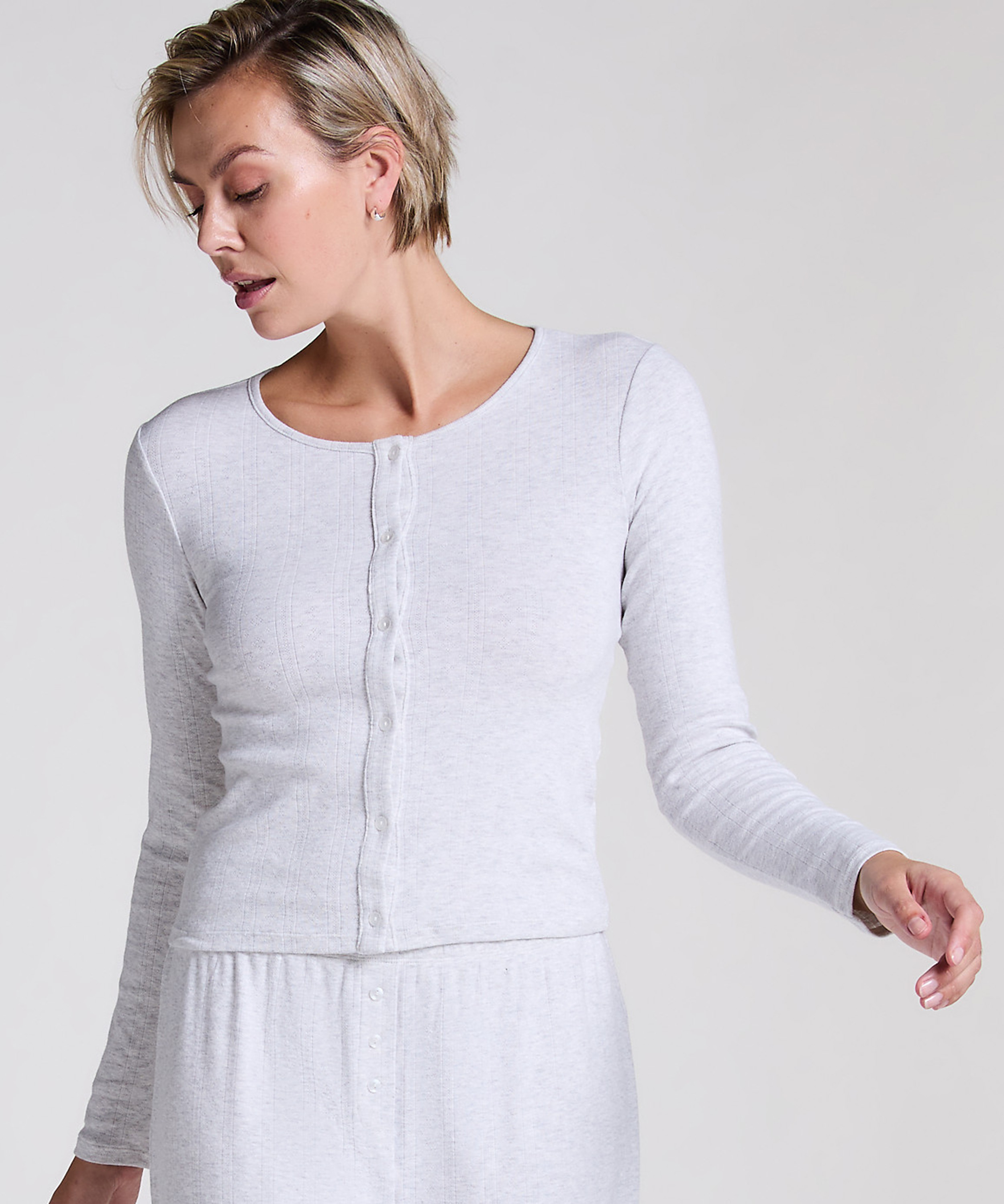 Pyjamasoverdel, Grå, main