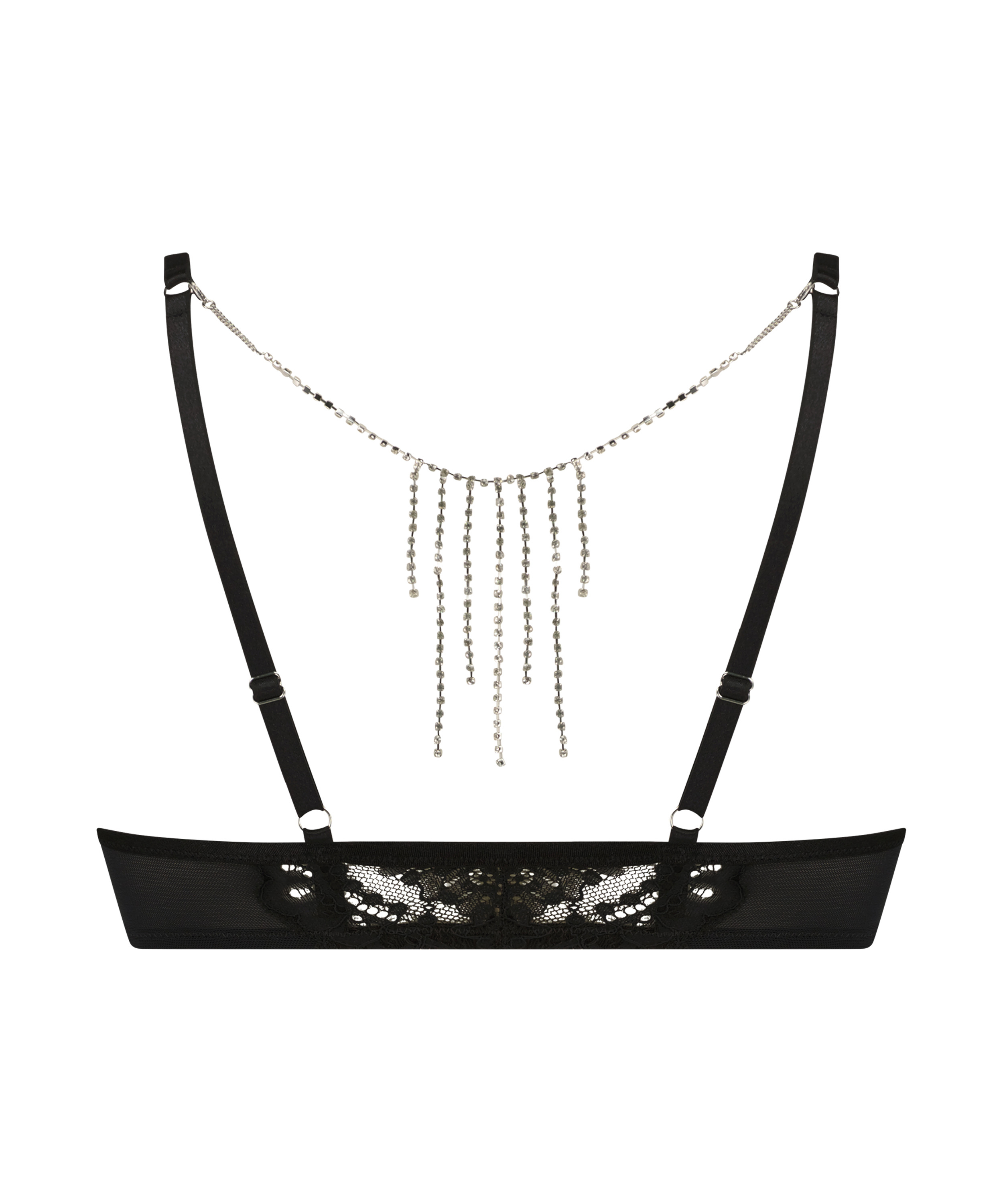 Samantha foret BH med bøyle, Svart, main