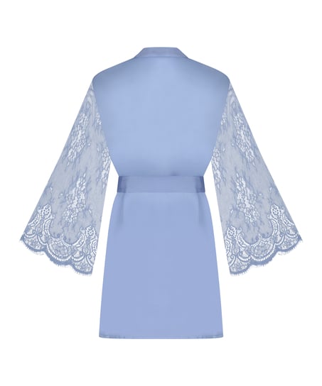 Kimono Satin, Blå