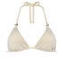 Triangle bikinitopp crochet, Hvit