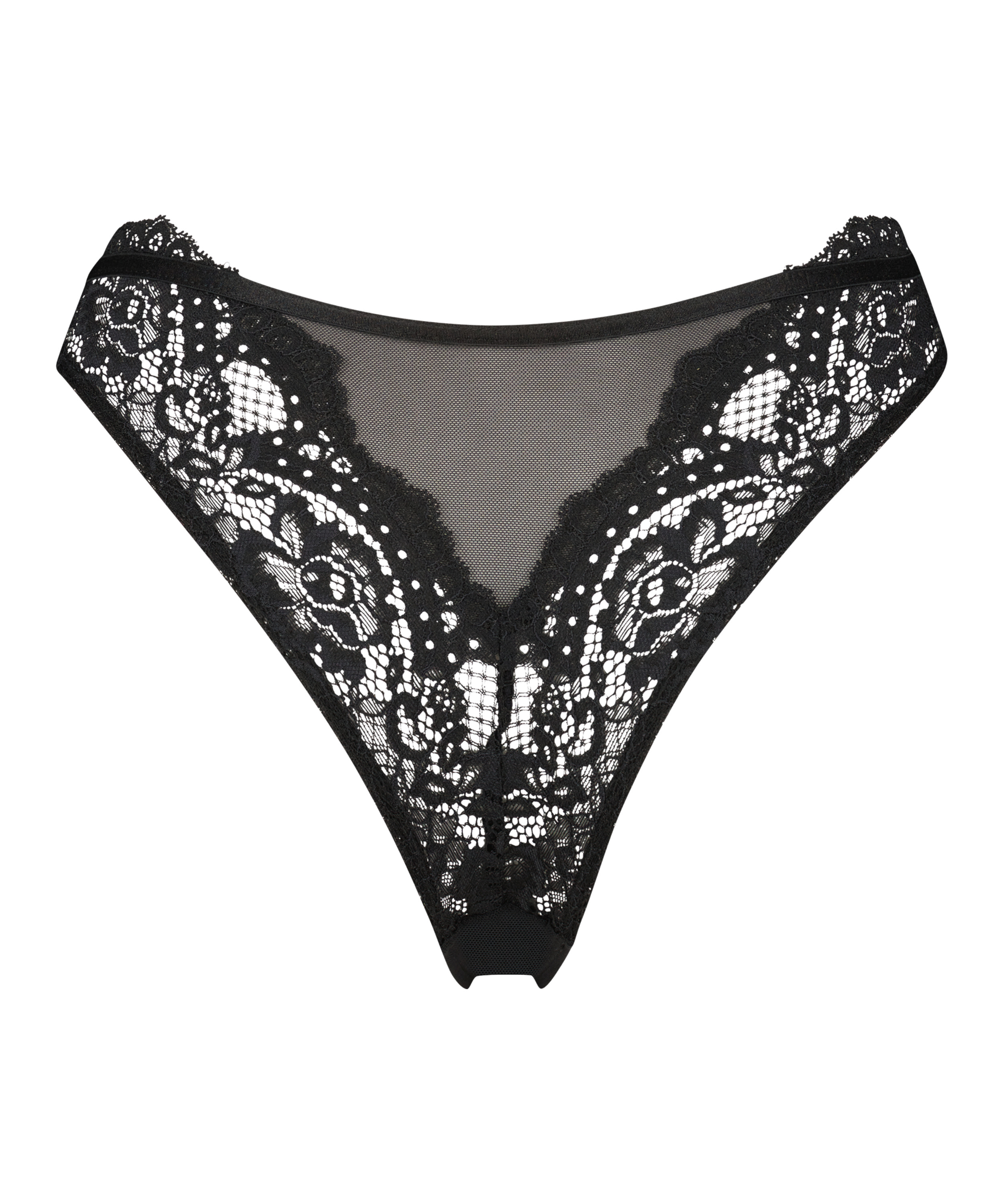 Høy brasiliansk truse Jessie, Svart, main