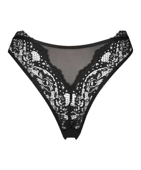 Høy brasiliansk truse Jessie, Svart