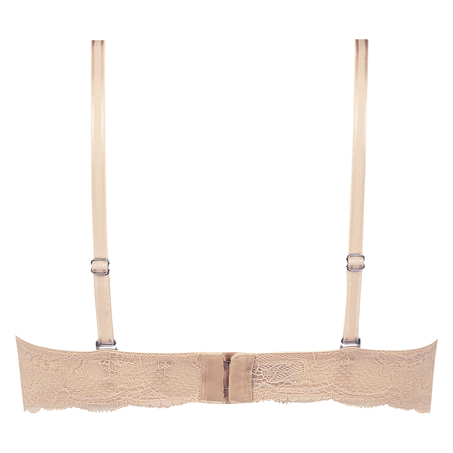 Angie foret stroppel&oslash;s BH med b&oslash;yle, Beige
