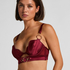 Marjolein Padded Underwired Longline Bra, R&oslash;d