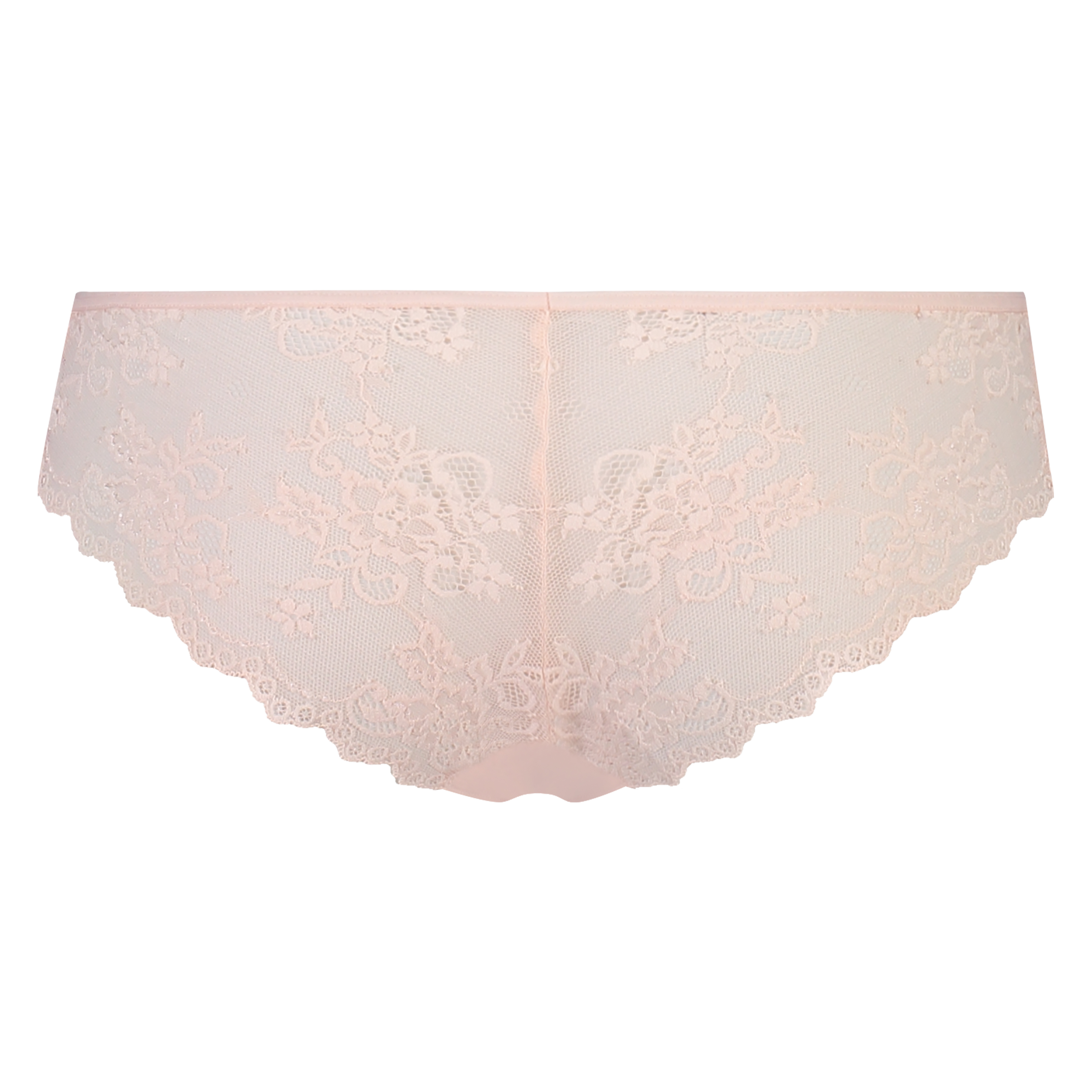 Invisible brasiliansk truse Lace Back, Rosa, main