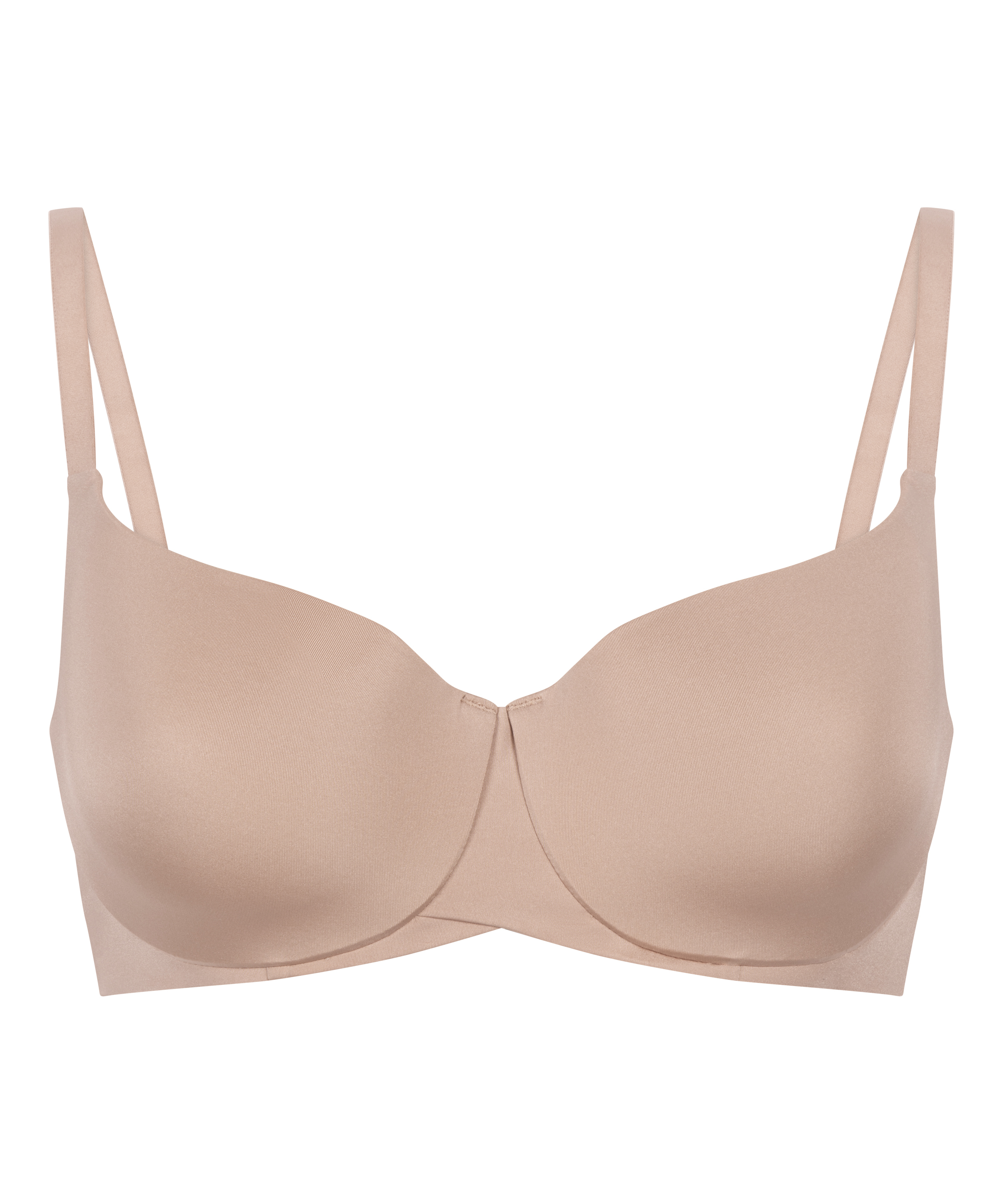 Polstret BH med bøyle Smooth, Beige, main