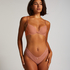 Brasiliansk truse V-shape Mesh, Rosa