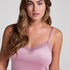 Cami-topp Velours Lace, Lilla