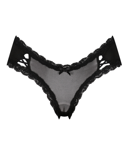 Kyla V-formet brasilianer, Svart