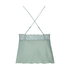 Cami-topp Satin Marcela, Grønn