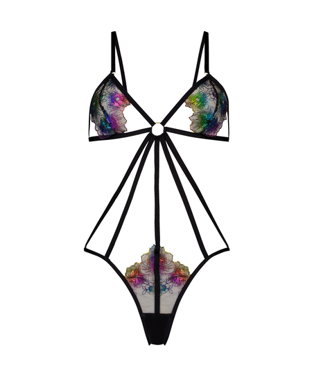 Sophia Pride Private Bodysuit, Svart