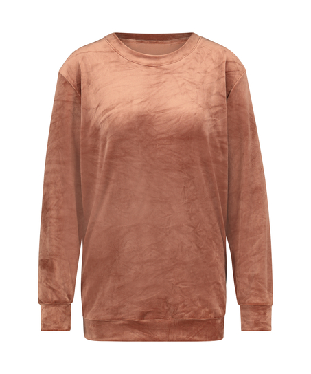 Amme-topp Velours, Rosa