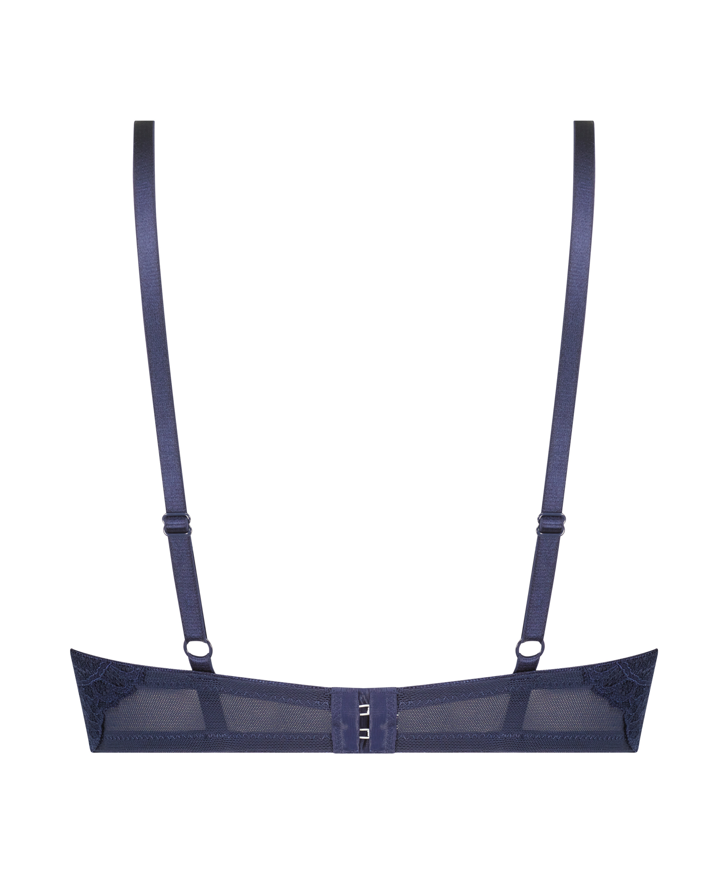 Tracey foret push-up longline-BH med b&oslash;yle, Bl&aring;, main