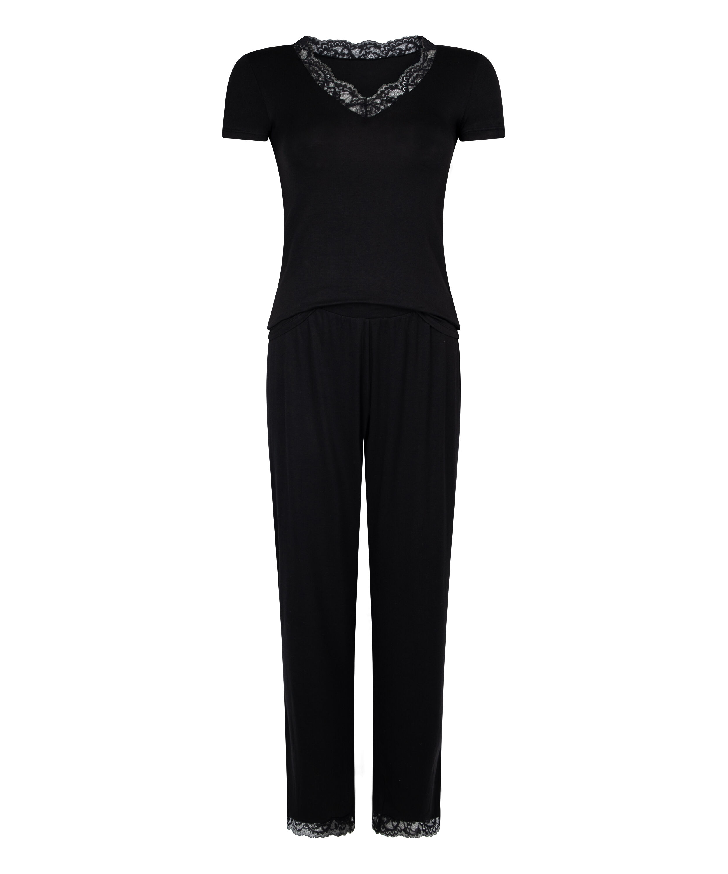 Pyjamasett Nanna, Svart