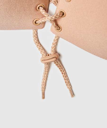 Vinge-BH med pushup, Beige