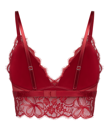 Marianna Triangle Bralette, R&oslash;d