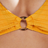 Goldenrod bikini crop-topp, Gul
