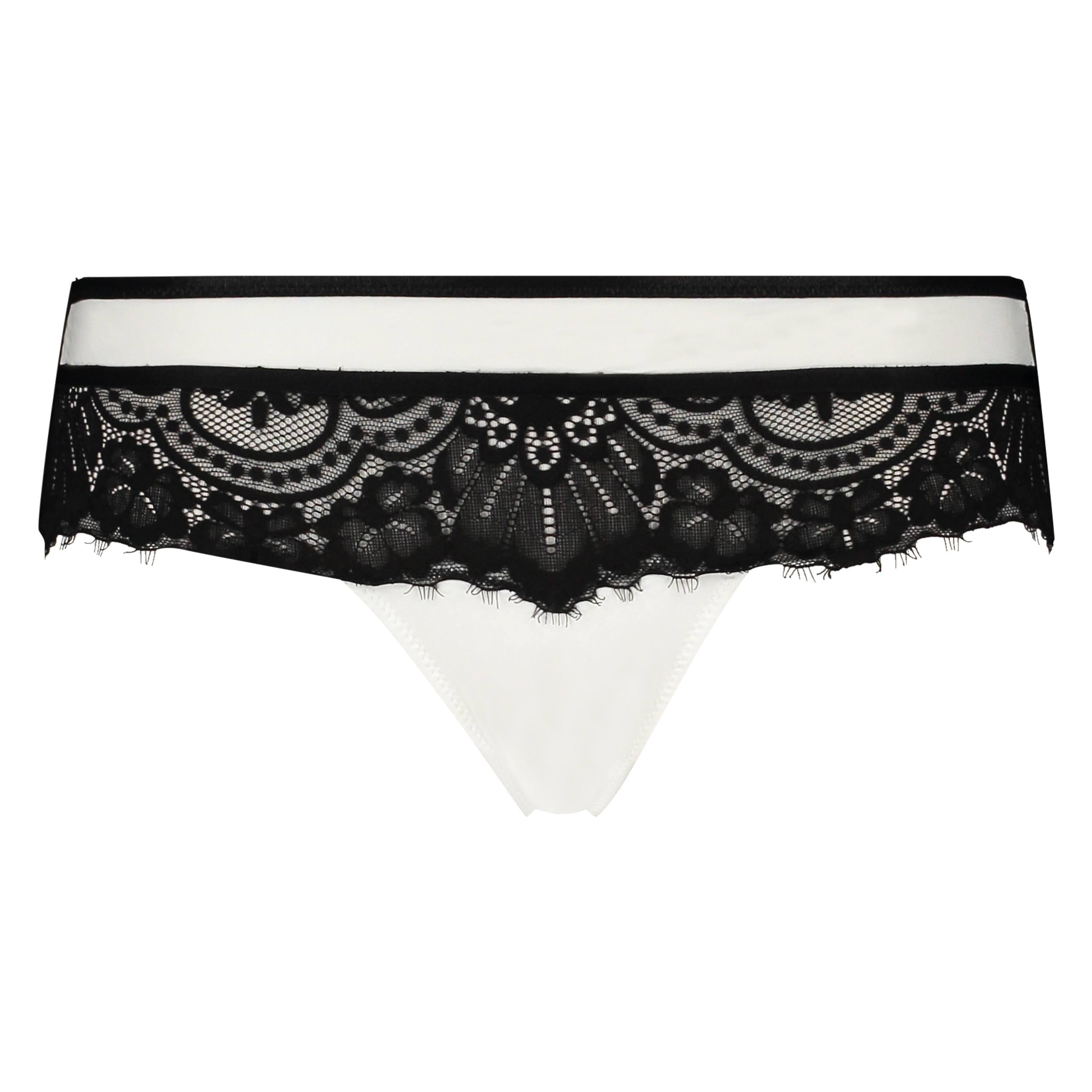 Minnie Thong Boxers, Hvit, main