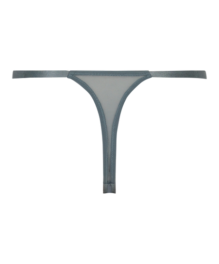 G-streng med høy skjæring Corby, Blå