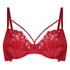 Uvattert bøyle-bh Charlotta, Rød