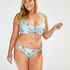 Bea brasiliansk bikiniunderdel, Blå