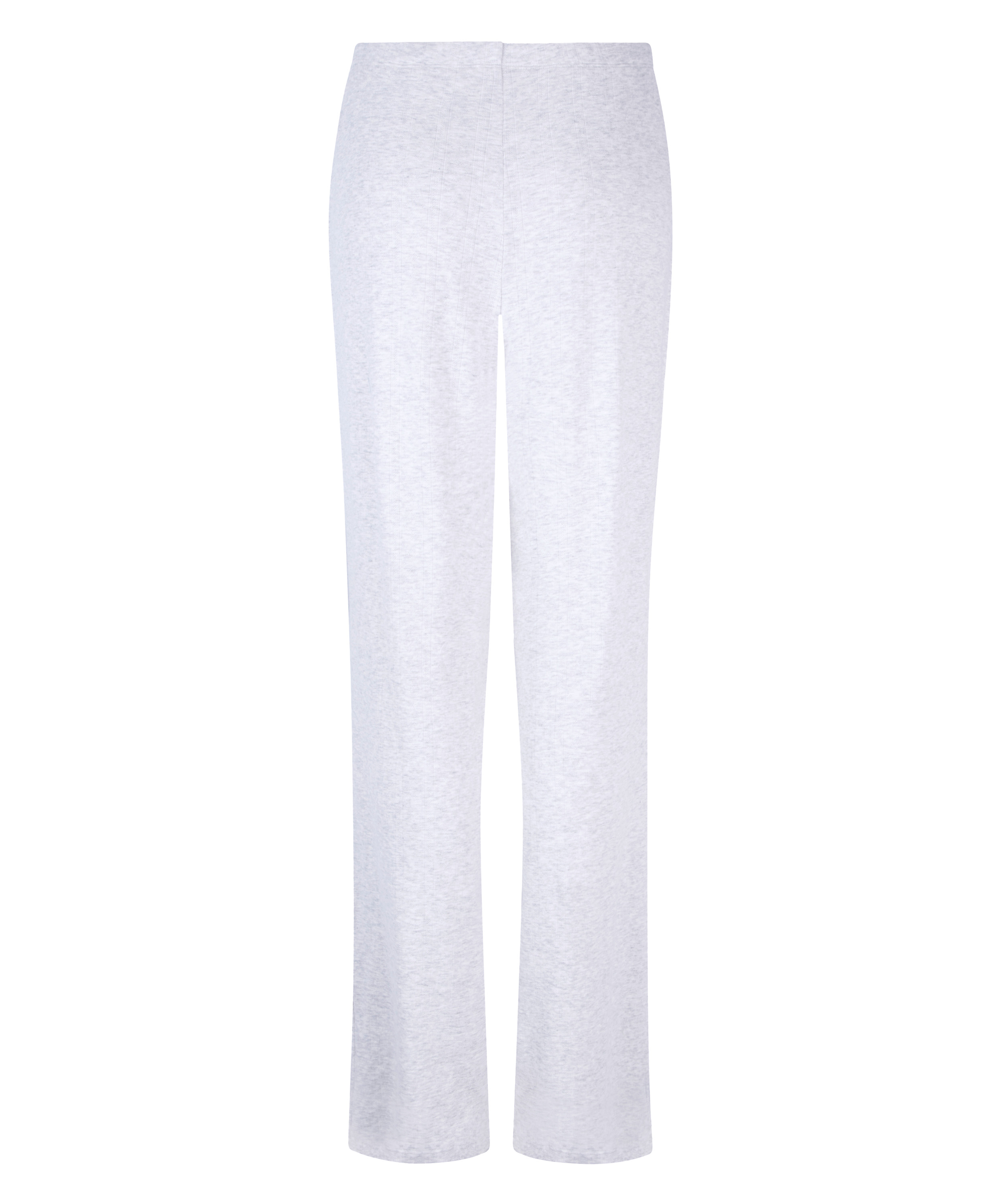 Pointelle Pyjamasbukser, Grå, main