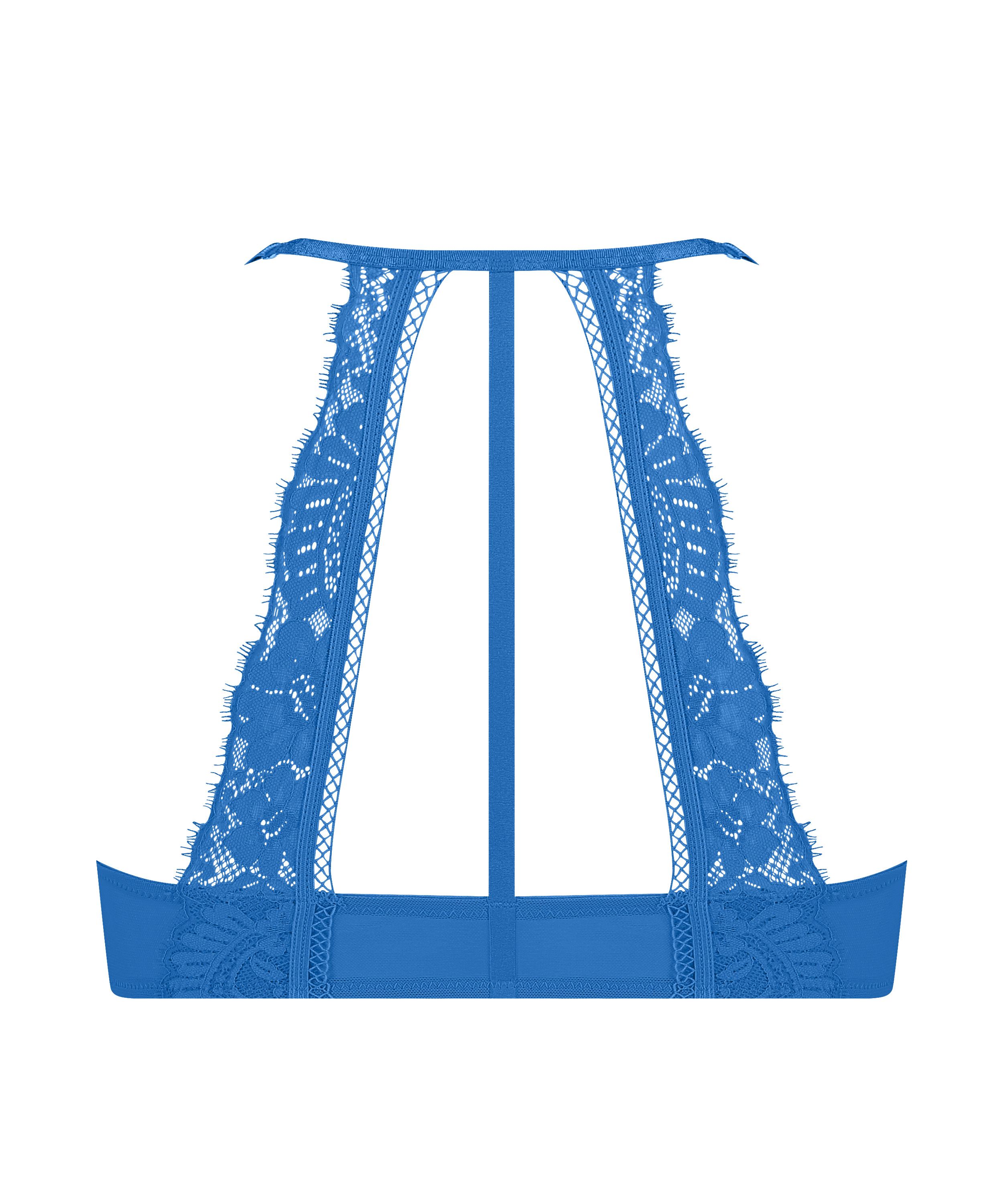 Polstret pushup-BH med bøyle Milaan, Blå, main