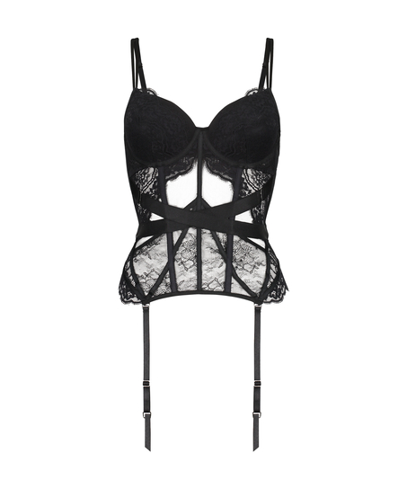 Bellatrix bustier, Svart