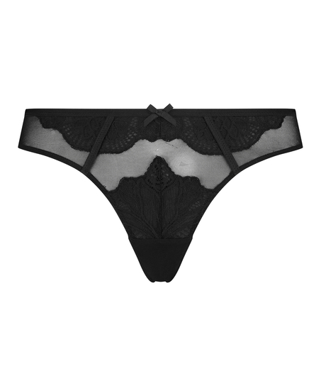 Mel g-streng I AM Danielle, Svart