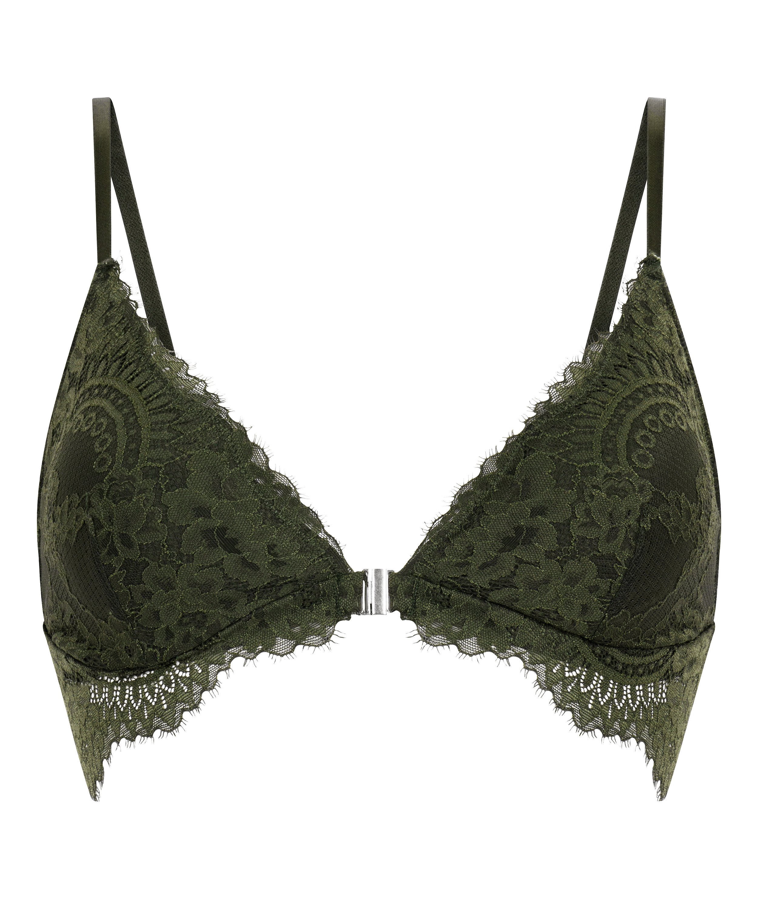 Triangel-bralette Amara, Gr&oslash;nn, main