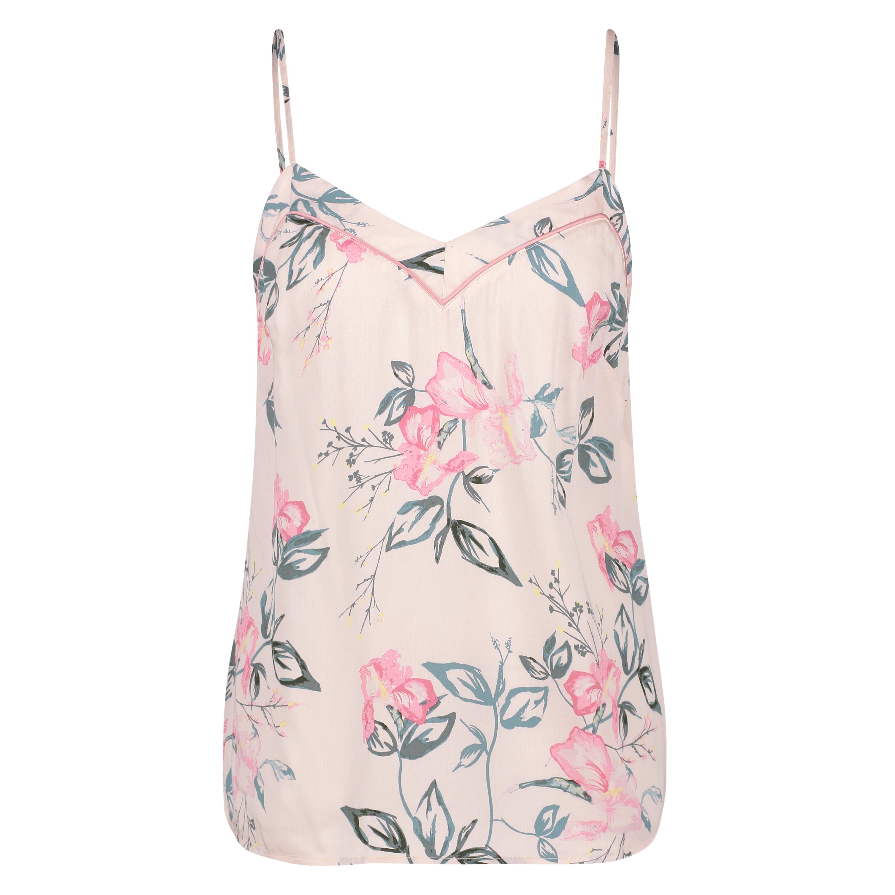 Woven Cami, Beige, main