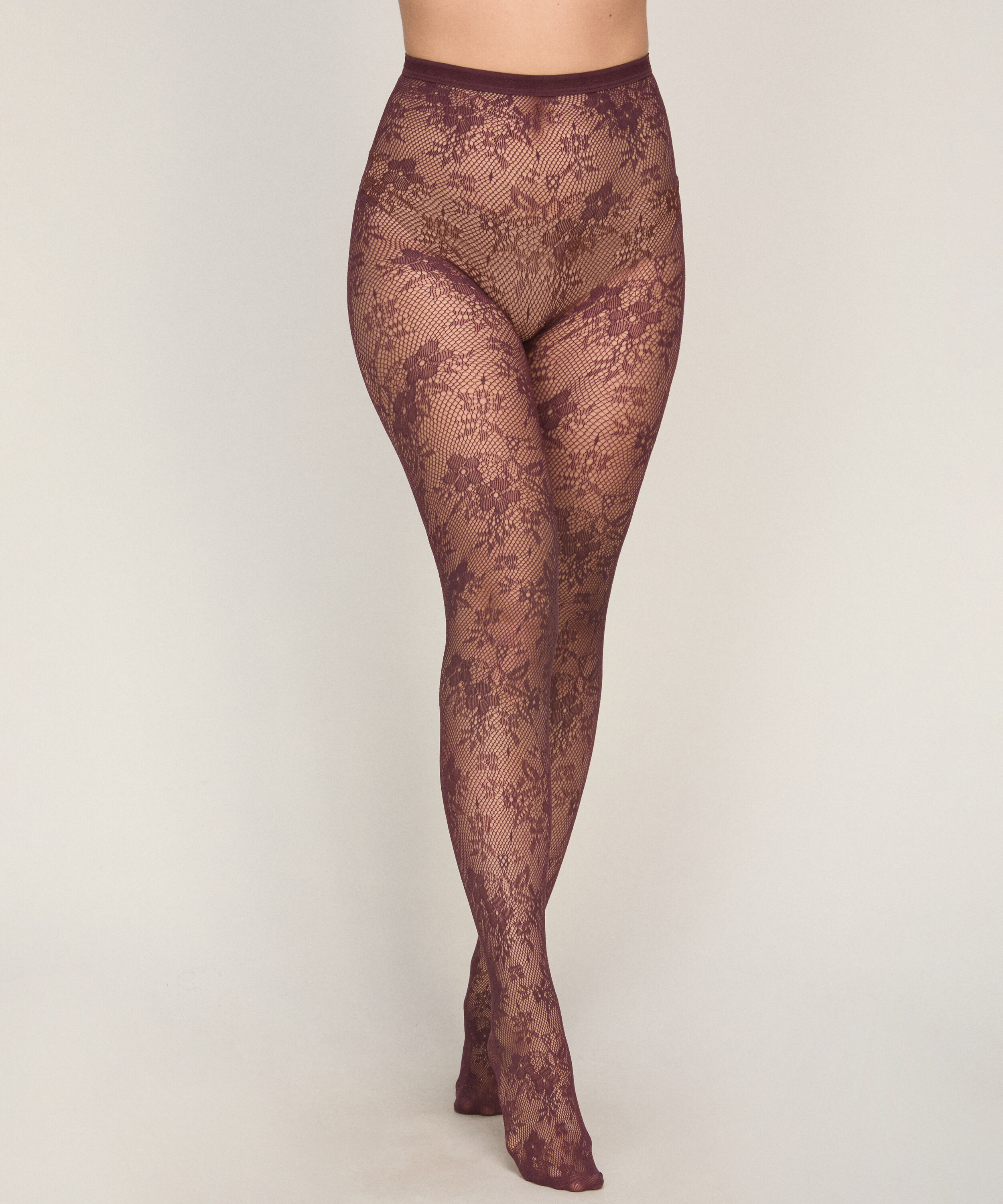 Tights Allover Lace Fishnet