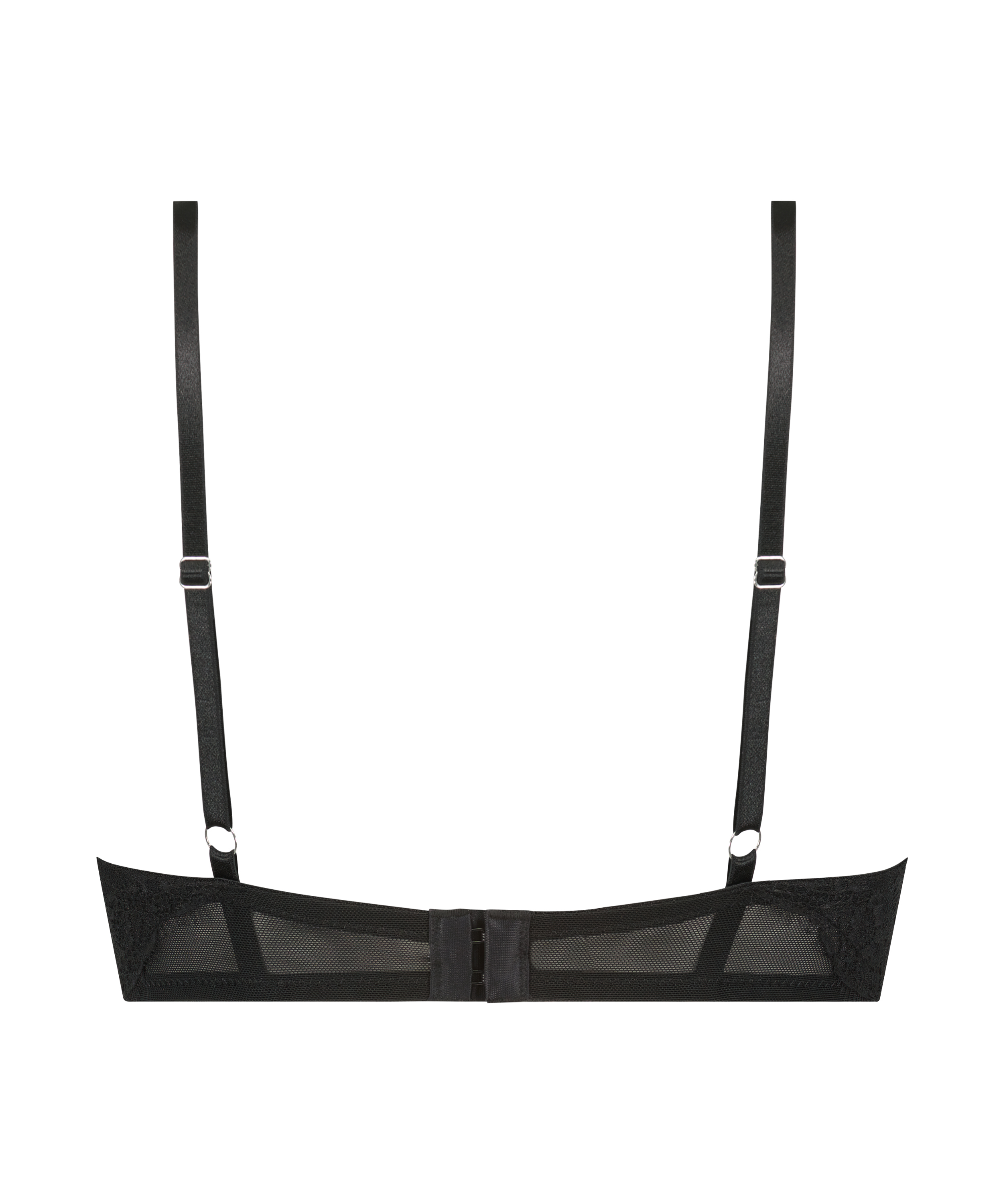 Jolie Polstret forstørrende BH med underspiler, Svart, main