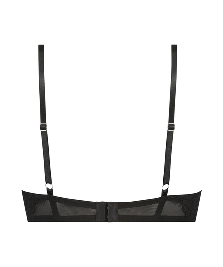 Jolie Polstret forstørrende BH med underspiler, Svart