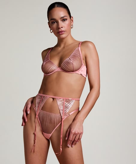 Strømpeholdere Alice, Rosa