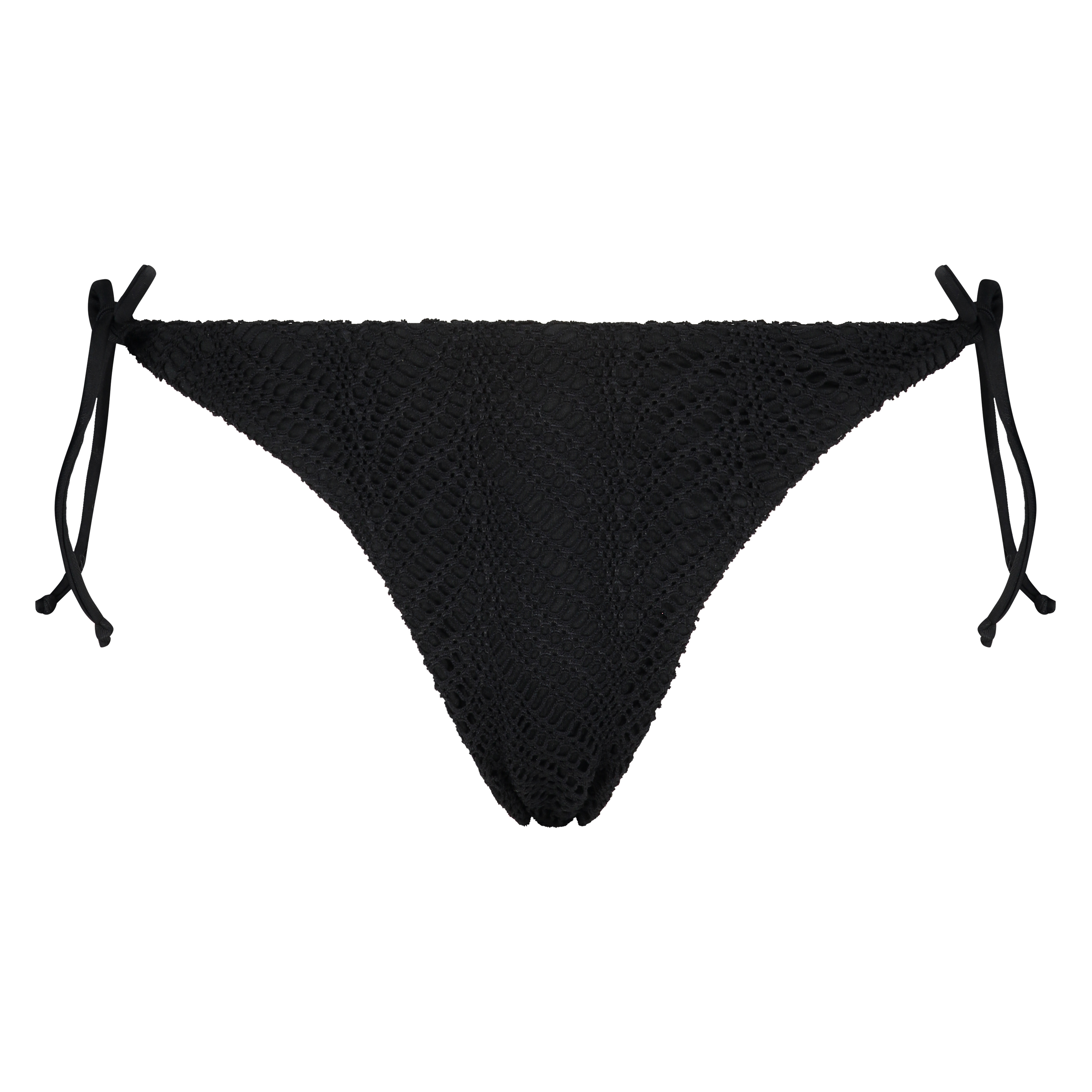 Bikini Underdel Crochet, Svart, main