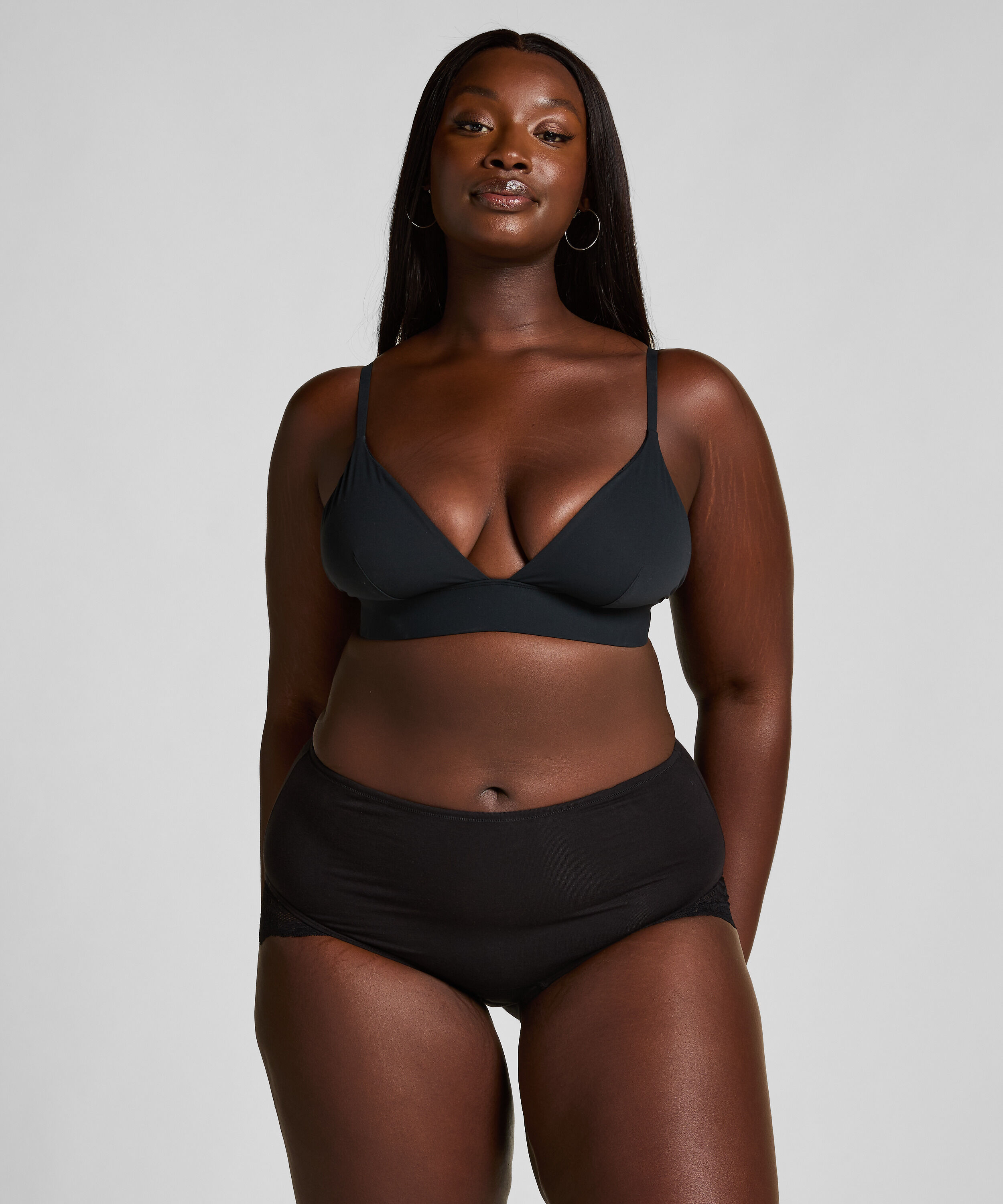 Supersliptruse Maxi Lace, Svart