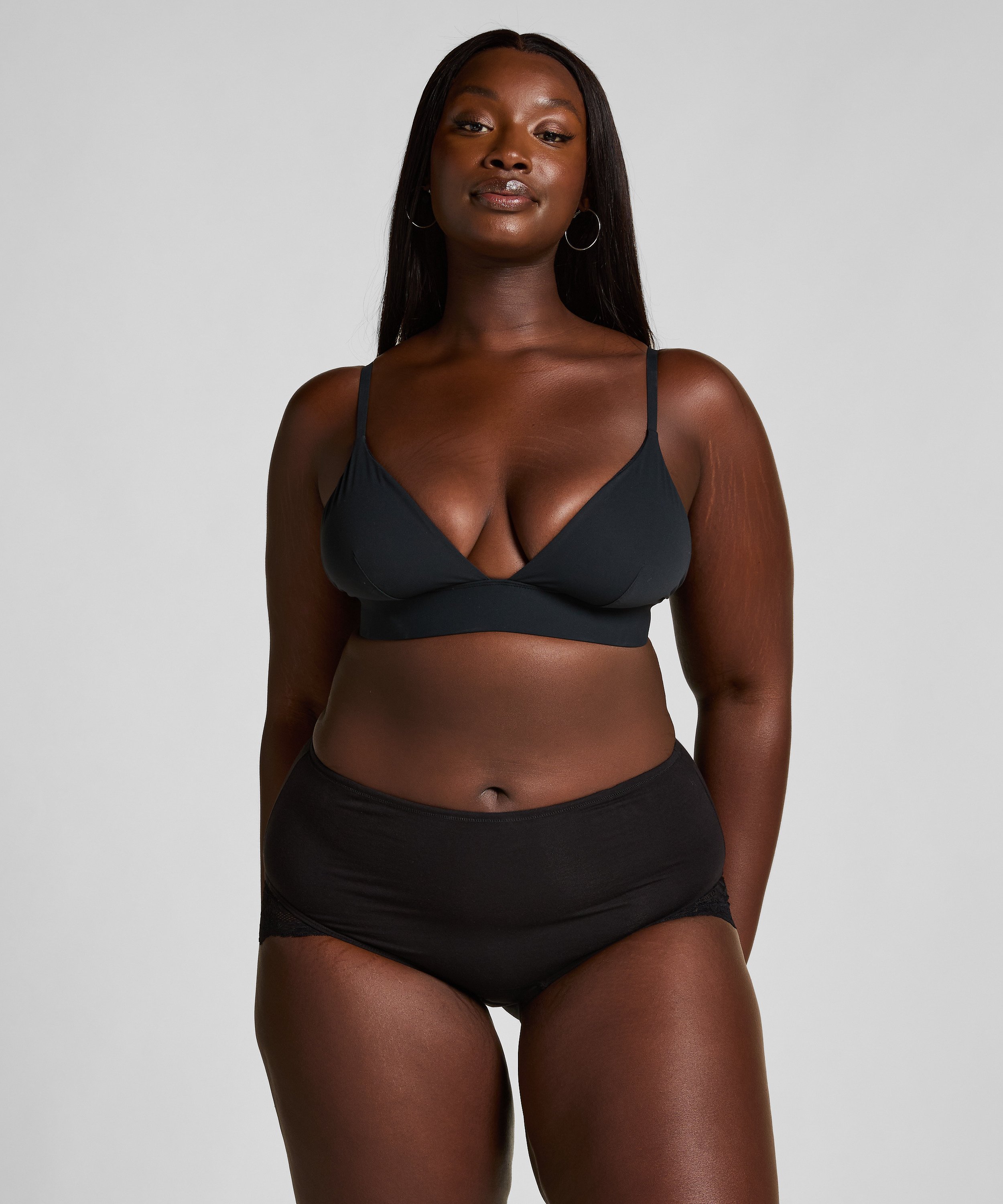 Supersliptruse Maxi Lace, Svart, main