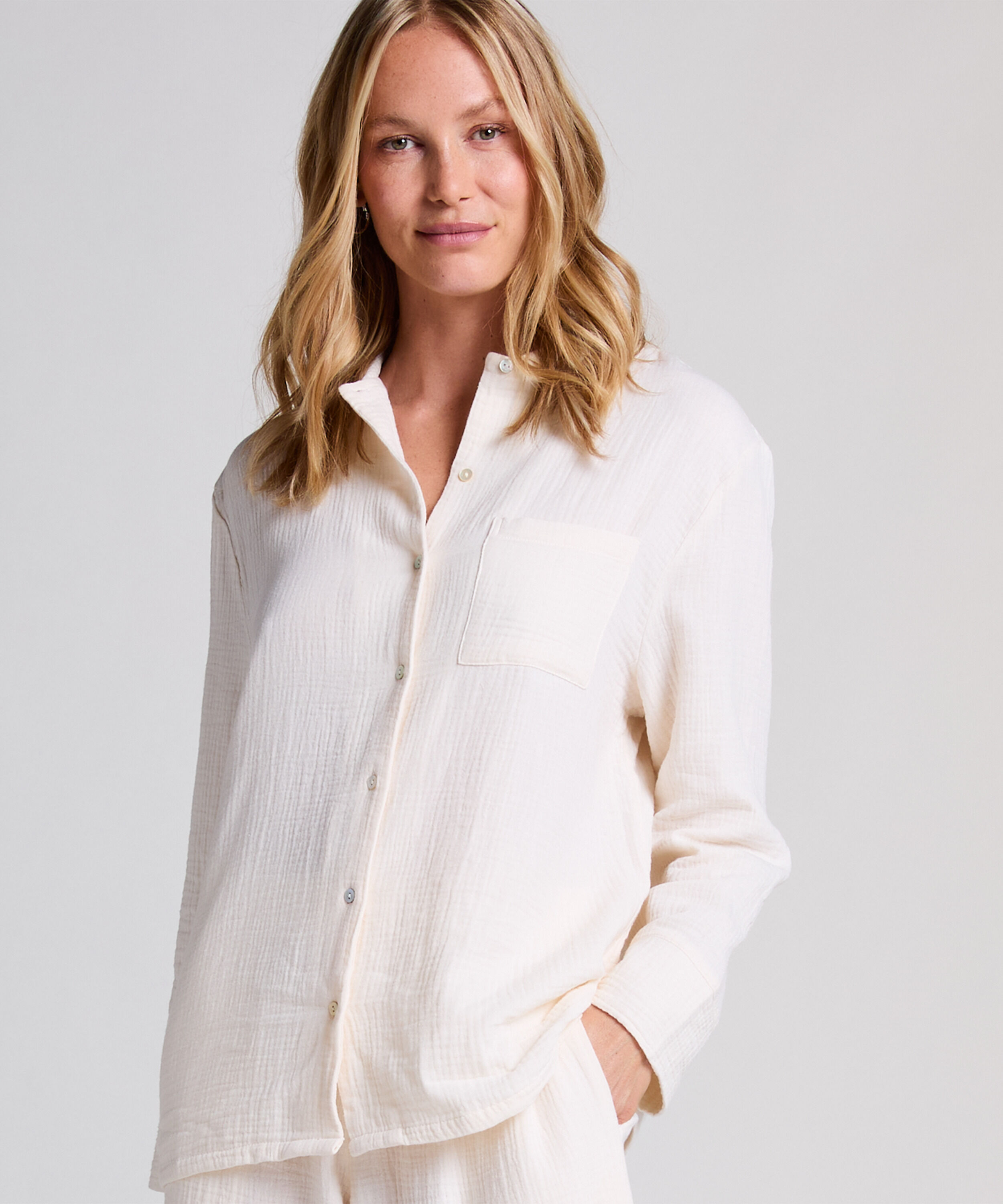 Muslin-jakke, Hvit