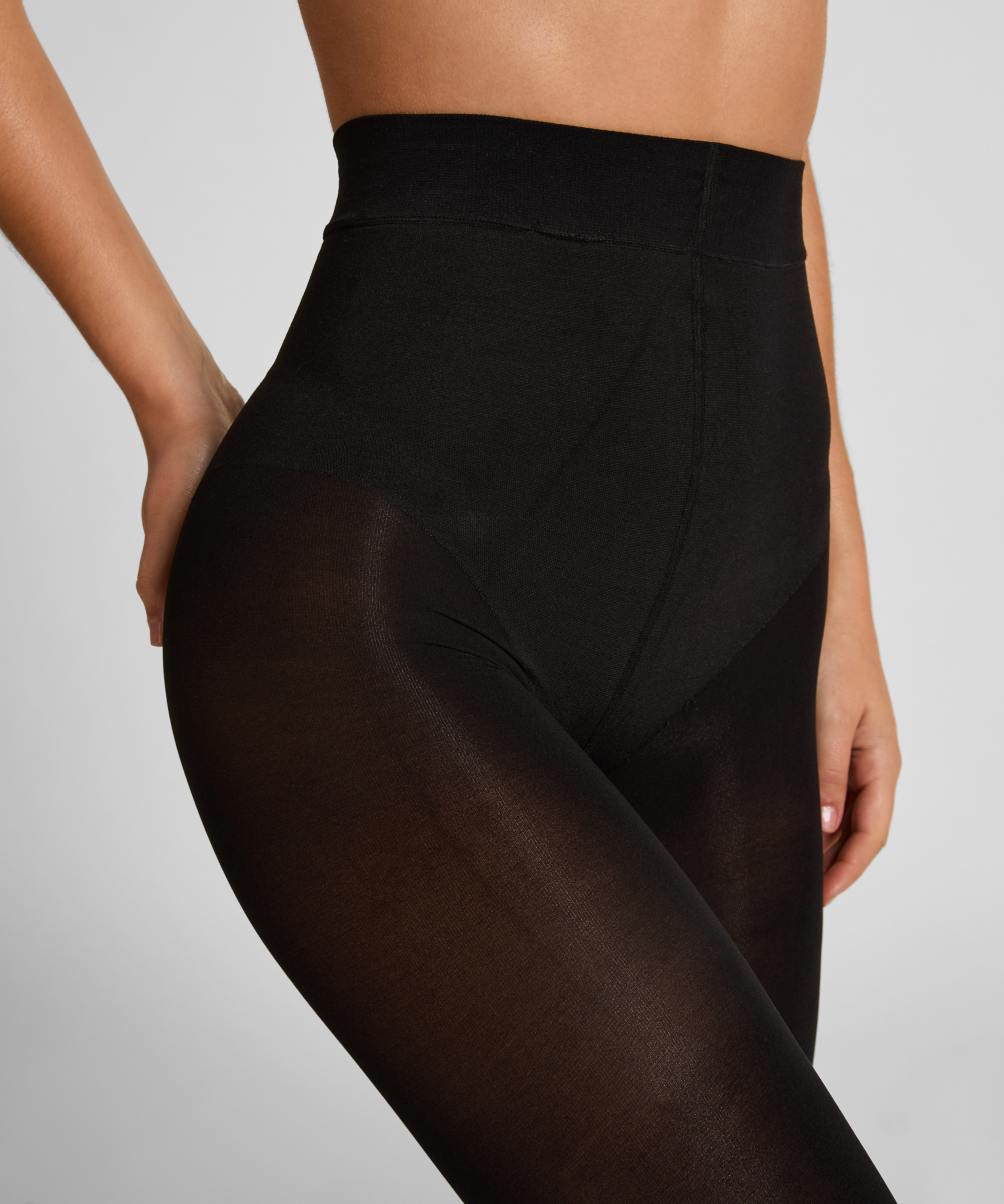 Panty 60 Denier Core Control, Svart, main