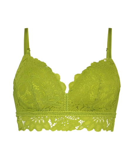 Vattert bh uten b&oslash;yle longline Shiloh, Gr&oslash;nn