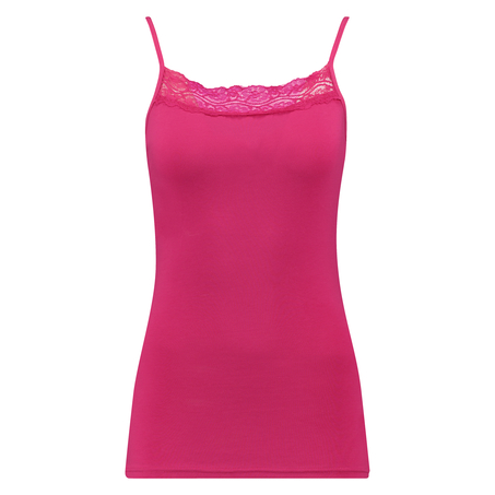 Tank top Lace, Rosa