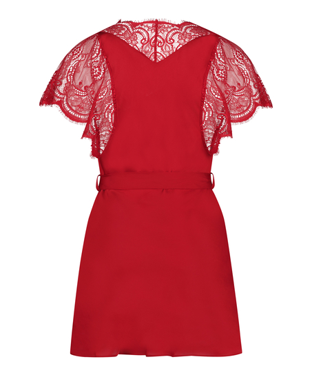 Coco satengkimono, Rød