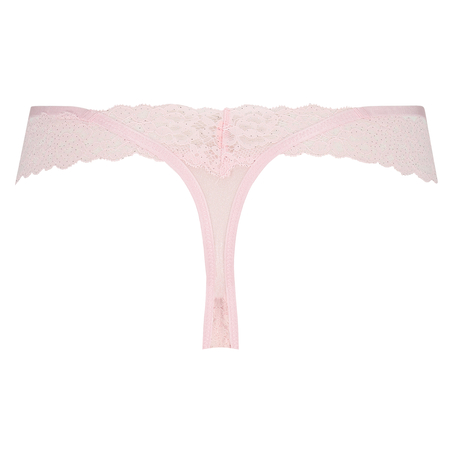Ariel Extra Low V-Shaped Thong, Rosa